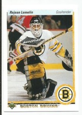 REJEAN LEMELIN 1990-91 UPPER DECK CARD NM-MT CONDITION