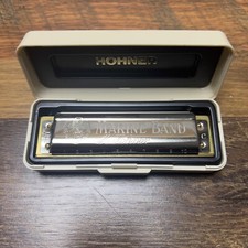 Vintage M. Hohner Marine Band Harmonica No. 1896 - Key Of C, Original Box