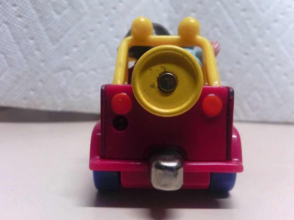 Dora the Explorer Take-Along Adventurer 4X4 Jeep with Boots Diecast Metal 2007 - Image 3 of 4