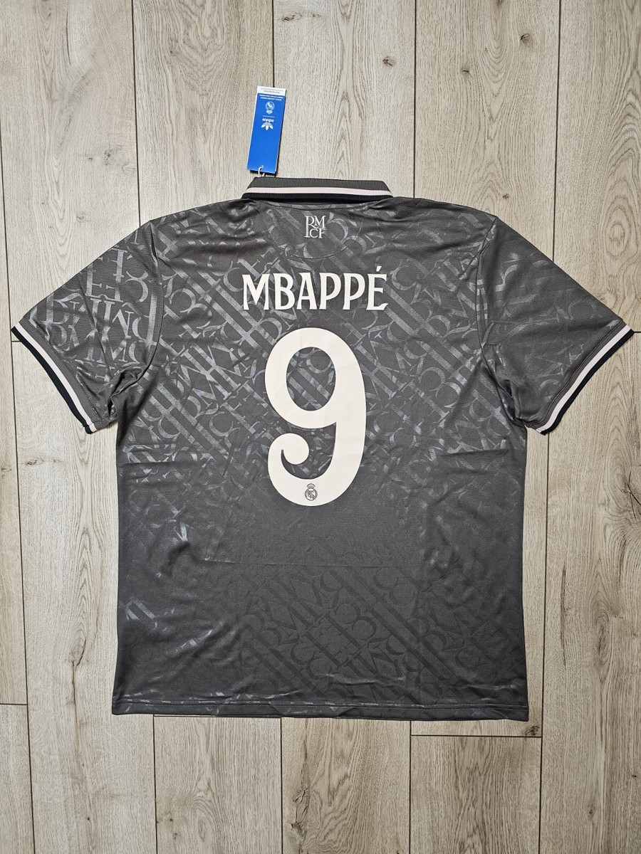 REAL MADRID 2024 2025 MBAPPE THIRD FOOTBALL SHIRT SOCCER JERSEY