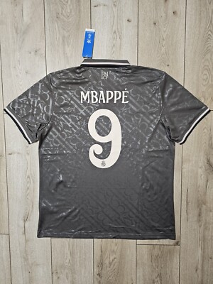 REAL MADRID 2024 2025 MBAPPE THIRD FOOTBALL SHIRT SOCCER JERSEY