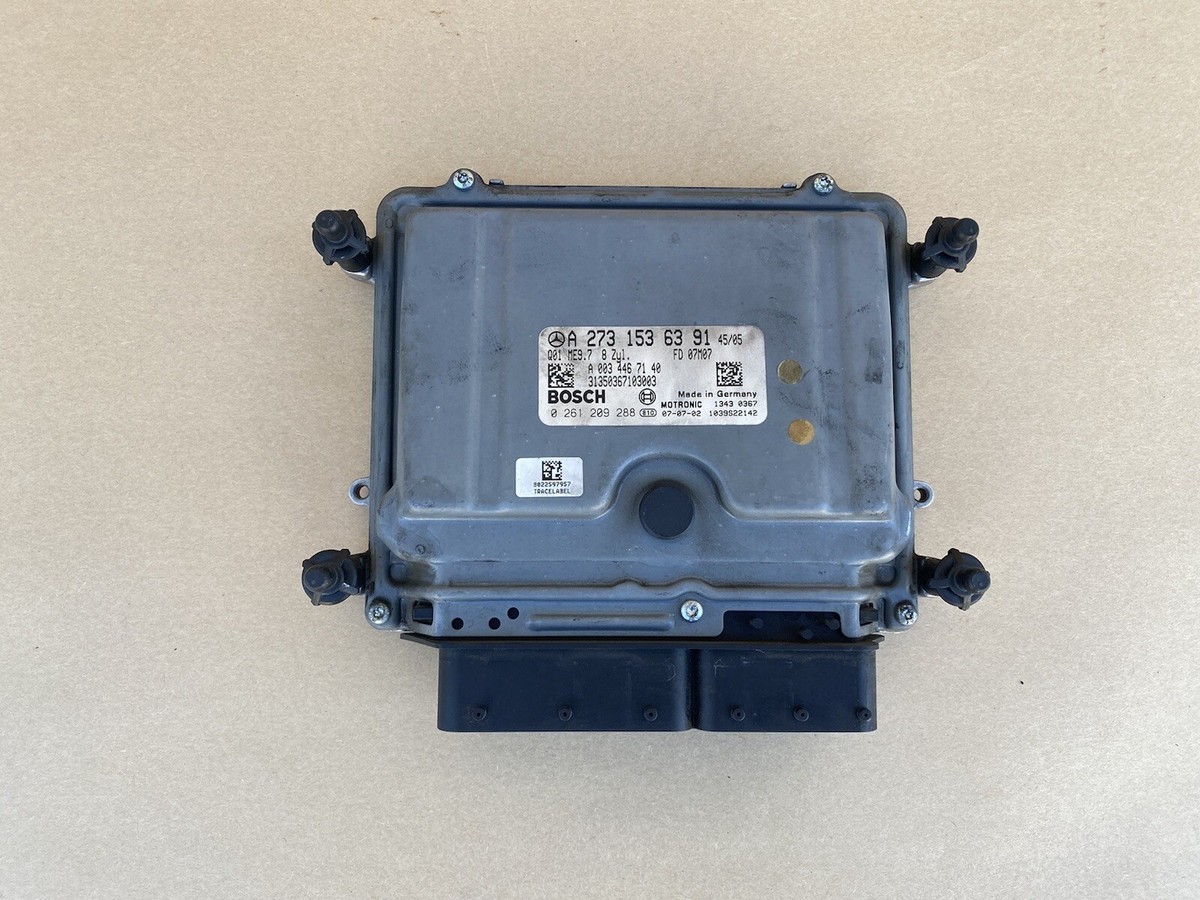 07-08 Mercedes Benz W164 GL450 V8 Egnine Control Module Unit ECU