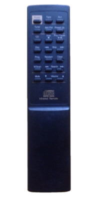 683-1836 STEREO CD PLAYER INFRARED REMOTE CONTROL, 873-0962, GENUINE, ORIGINAL