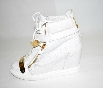giuseppe zanotti white croc