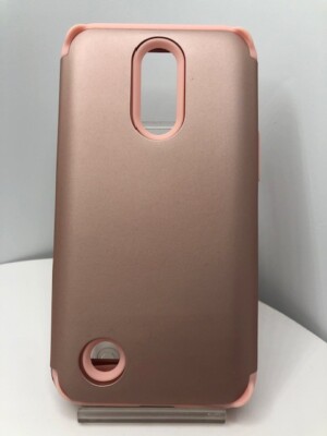For Samsung Galaxy S7 Edge S7E G935 Rose Gold Hybrid Case Cover