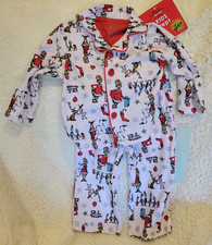 The Grinch Whoville Infant 2 Piece Pajama Set 18 Months New