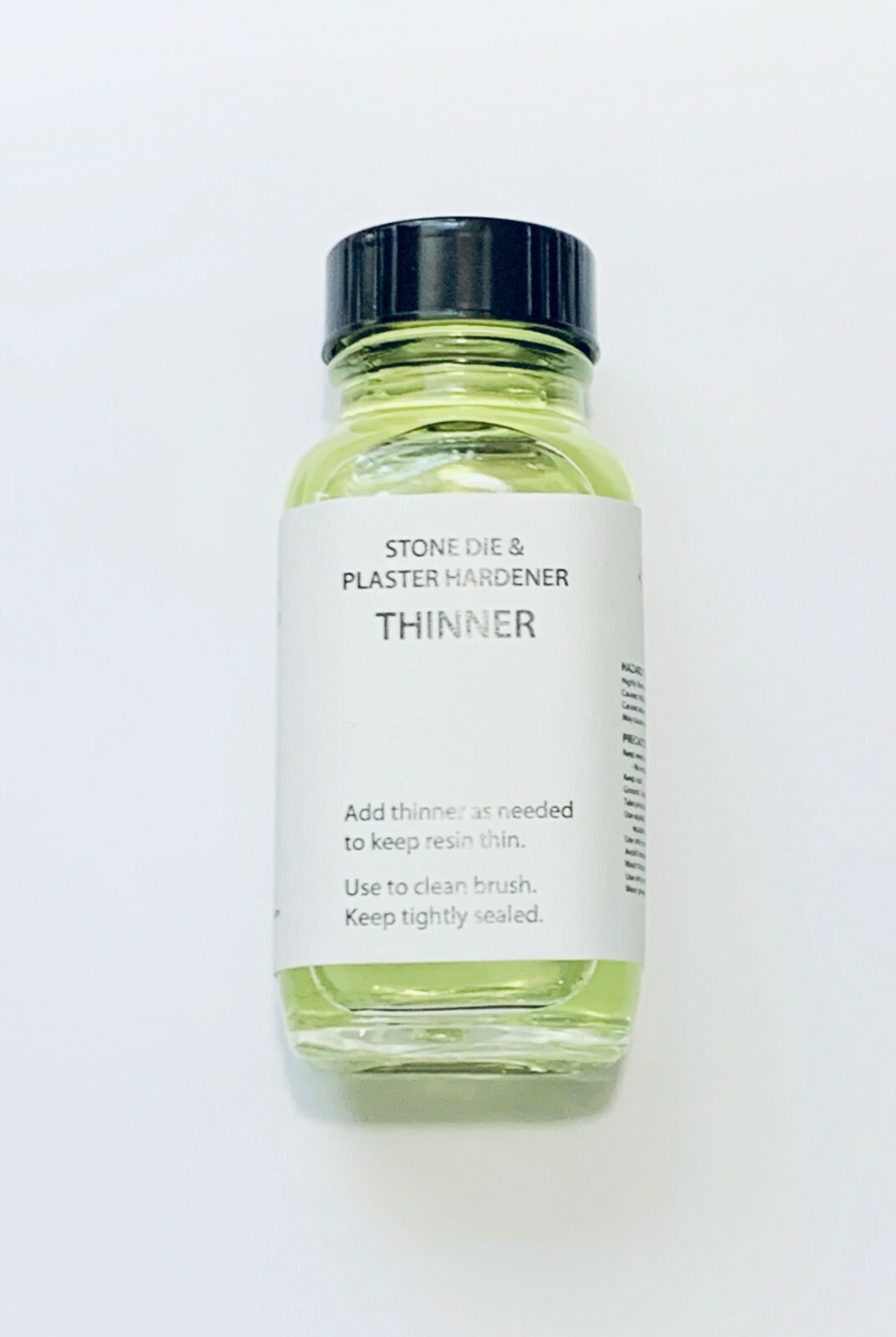 Dental Lab Stone Die & Plaster Hardener Resin 2 oz & 16 oz Taub