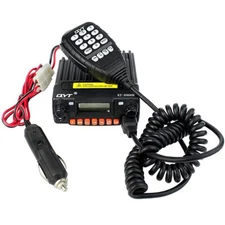 QYT KT8900R Tri-Band Two Way Radio 200CH 25W Scramble FM Car Mobile Transceiver