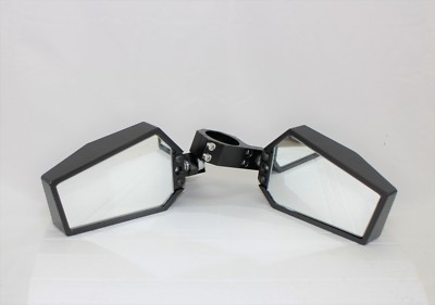 side rear view mirror pair aluminum black 2014 -21 fit POLARIS RAZOR 900 1000 XP