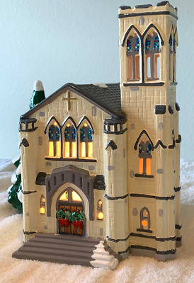VINTAGE Department 56 Original Snow Village CATHEDRAL #5019-9 