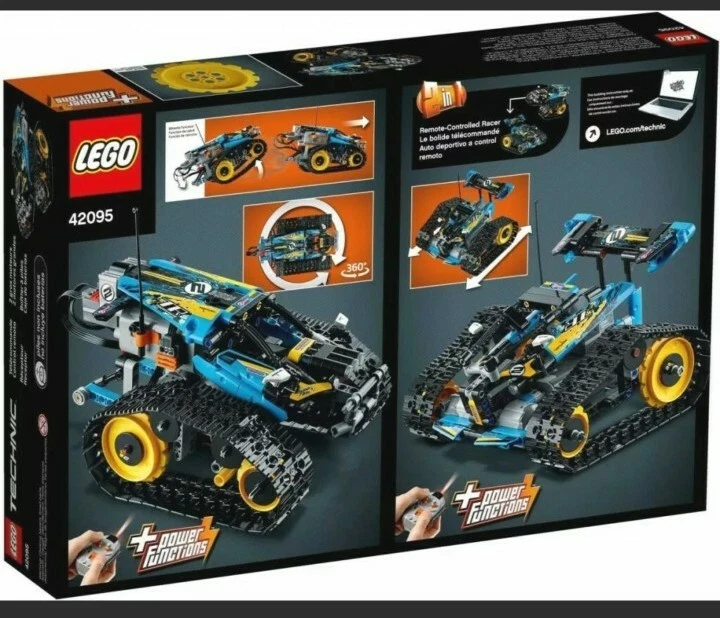 Lego 42095 Technic Remote-Controlled Stunt Racer Building Kit 324 Pcs  sealed 673419303439