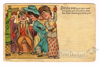 Vintage Comical Postcard - 1909  ''Did you Ever...''  Chicago, Ill.