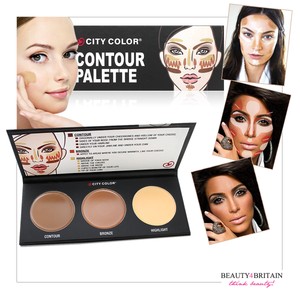 concealer and bronzer