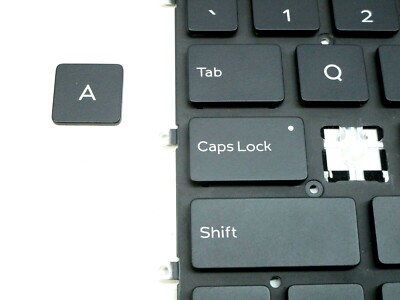 Single Key Cap + Clips For Dell XPS 9370 9380 DPN 3CM18 Model SN7270BL