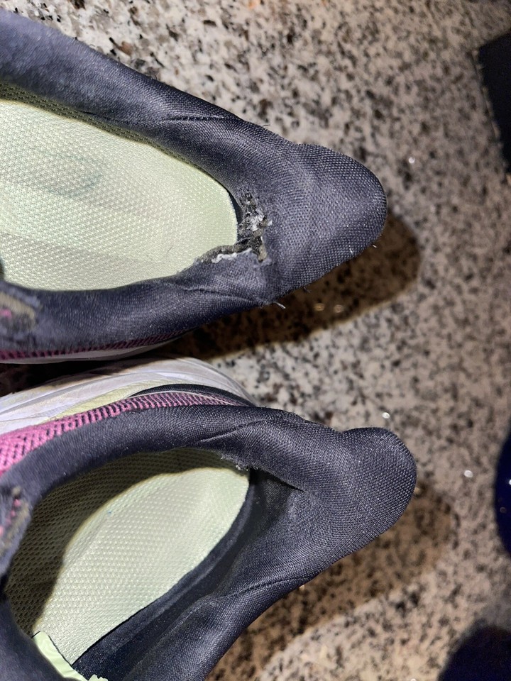 Hoka Clifton 8 Womens 9.5 Road Running Stability Trainer Workout Pink