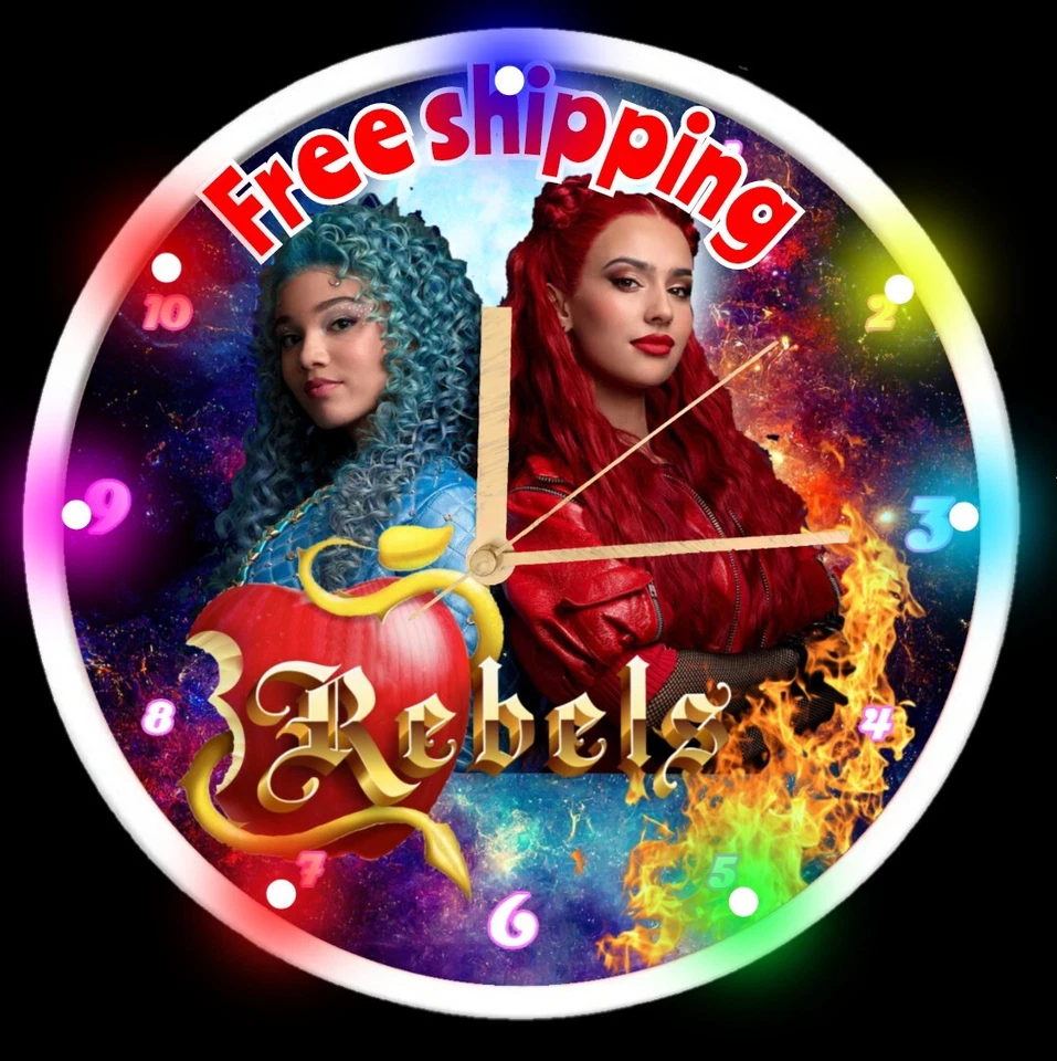 REBELS RGB LED Clock - Image 4 of 4