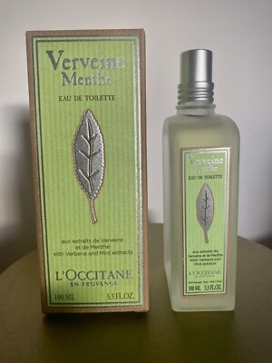 L Occitane Verveine Menthe EdT Eau de Toilette 100 ml Verbene Minze NEU RAR