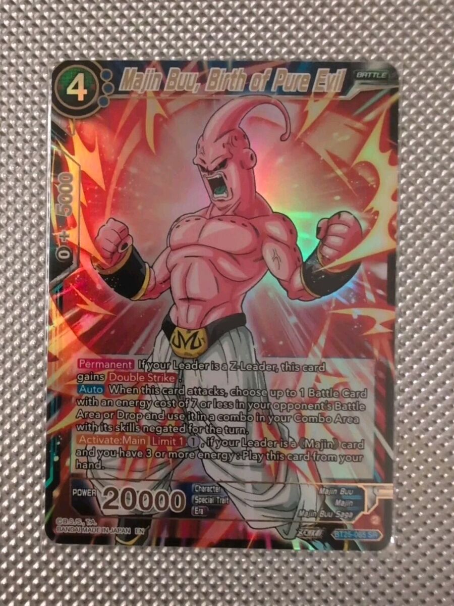 Majin Buu Birth of Pure Evil BT25-065 SR Dragon Ball Super Majin Buu Birth of Pure Evil BT25-065 SR Dragon Ball Super