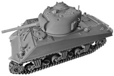 BRITAINS CAMPAIGN MINIATURES 70001 U.S. M4A3 SHERMAN MEDIUM TANK KIT