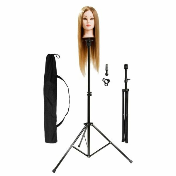 Xnicx Stainless Steel Adjustable Mannequin Tripod Stand with Carry Bag