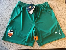 Valencia CF Third Green Puma Drycell Soccer Football Shorts 24/25 NWT VCF XL
