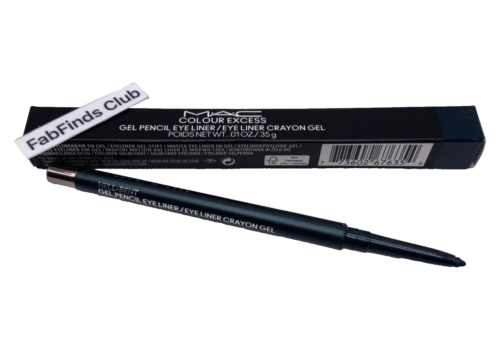 MAC Colour Excess Gel Pencil Eye Liner * Hell Bent/Dark Teal Gray* New in Box - Picture 1 of 12