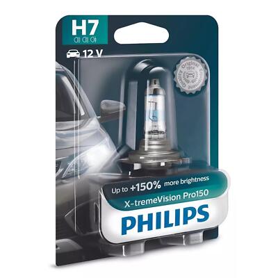 Philips X-tremeVision Pro150 H7 Halogen bis zu 150% mehr Licht 55W 12V