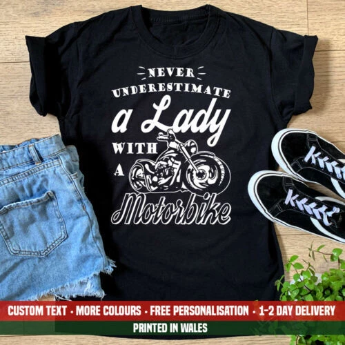 Ladies motorbike deals t shirts