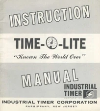 Time-O-Lite Darkroom Timer P-59 M-59 S-59 R-100 Instruction Manual Original
