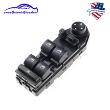 Master Power Window Control Switch 61313414355 For 2004-2010 BMW X3 Driver Side