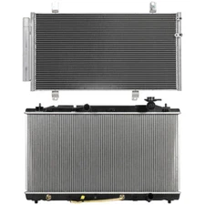 For 05-12 Toyota Avalon 07-11 Toyota Camry V6 Radiator&AC Condenser Cooling Kit