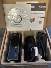 Lenovo ThinkPad USB 3.0 Docking Station - Black (DU9019D1) (P/N:0A33970)