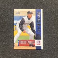 2001 Upper Deck Minor League MIGUEL CABRERA #77 Baseball ROOKIE CARD - C
