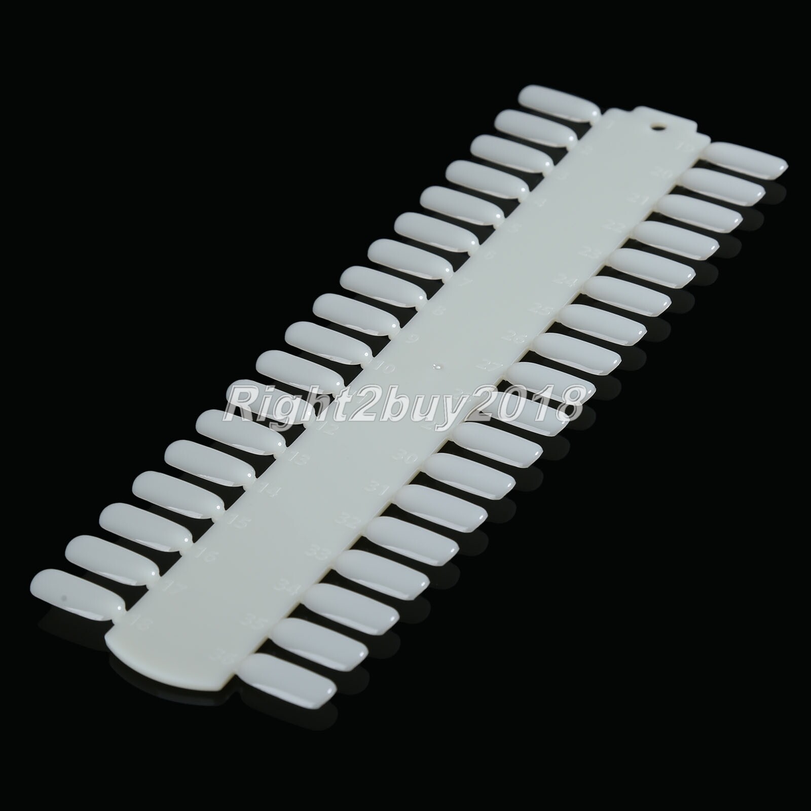 36 Tip Nail Art Display Colour Chart Palette Nail Polish Swatch Rack Practical