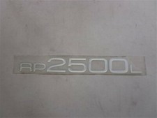 RANGER REATA RP 2500 L RAISED DECAL 302663 SILVER 11 1/8