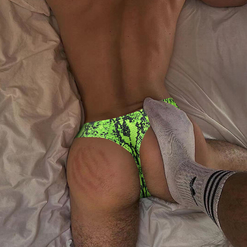 Sexy Men's Tanga Hombre Thong G-string Underwear Gay Low Rise Pouch Underpants