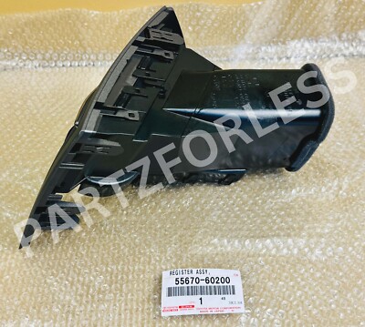 55670-60200 TOYOTA GENUINE REGISTER ASSY, INSTRUMENT PANEL 55670-60200 TOYOTA GENUINE REGISTER ASSY, INSTRUMENT PANEL