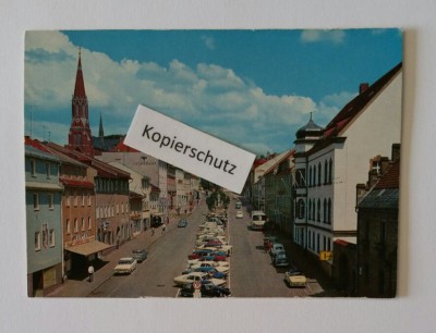 Ansichtskarte/Postcard: Zwiesel / Bayerischer Wald Stadtplatz (16041733)