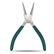 Internal Retaining Ring Pliers Straight Snap Ring Pliers Circlip Pliers 7-Inch