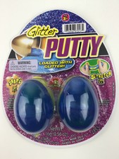 barbie putty slime with glitter ring