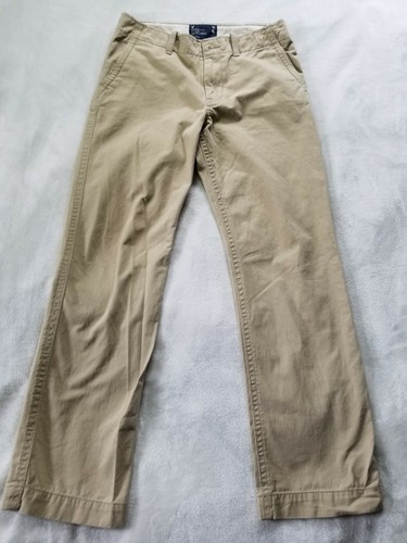 34 Khaki Flat Front Chino Casual 
