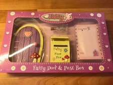 BN GIFT BOXED CHILDS TOOTH FAIRY DOOR,KEY,POST BOX,WISH/WORRY PAD FAIRIES
