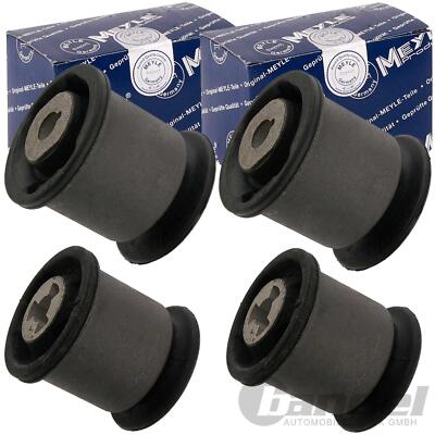 4x MEYLE HINTERACHSLAGER SILENTLAGER QUERLENKER-LAGERBUCHSE HINTEN für VW T5 T6