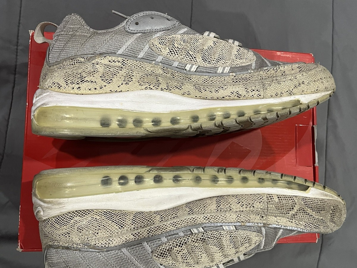 Nike Supreme x Air Max 98 Snakeskin Size 11 | eBay