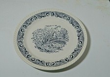 ANCIEN PLAT A TARTE ASSIETTE JOLI DECOR DESSERT