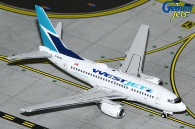 GeminiJets Boeing 737-600 Westjet C-GWSL 1:400 Modellflugzeug