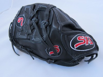 SX3 Pro Series Black & Red Baseball Glove SX3000 Left 11.75'' Solid 