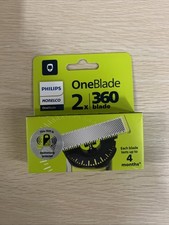 NEW Philips OneBlade 360 Replacement Blade x2 - QP420/80 Sealed