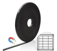 Magnetic Tape Roll Thin Strip, 1/5 Inchx33 Feet, Magnetic Boarders for Witeboard
