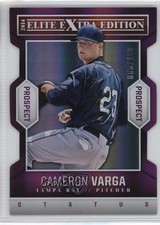 2014 Elite Extra Edition Prospects Status Purple Die-Cut /150 Cameron Varga 0l2